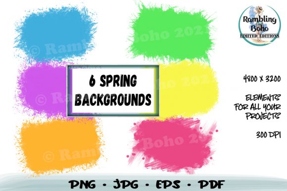 6 Spring Backgrounds to Refresh Your Creative Projects
