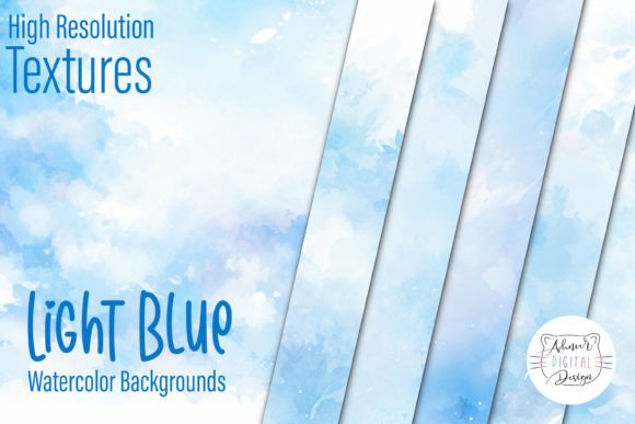 Capturing Calm: The Enduring Appeal of Light Blue Watercolor Backgrounds