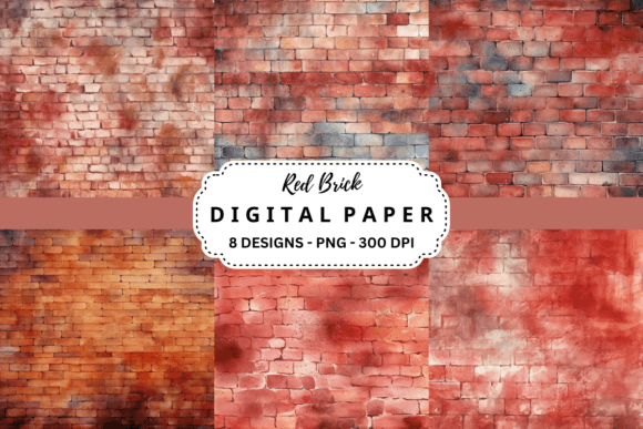 Red Brick Backgrounds: Your Go-To Asset for Authentic Design