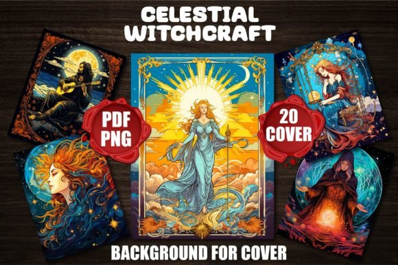 Unveiling the Magic of Celestial Witchcraft Backgrounds